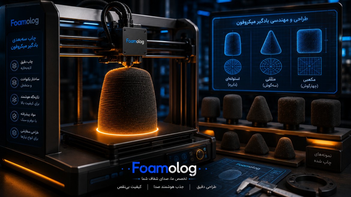 چاپ سه‌بعدی در صنعت صدا